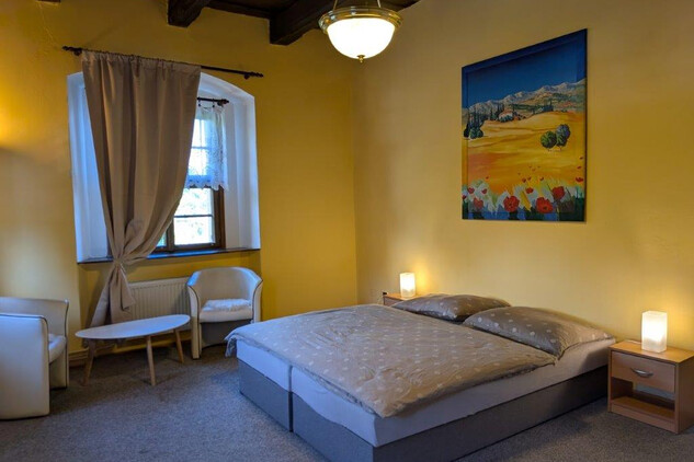 Foto velký apartmán - dvoulůžková ložnice