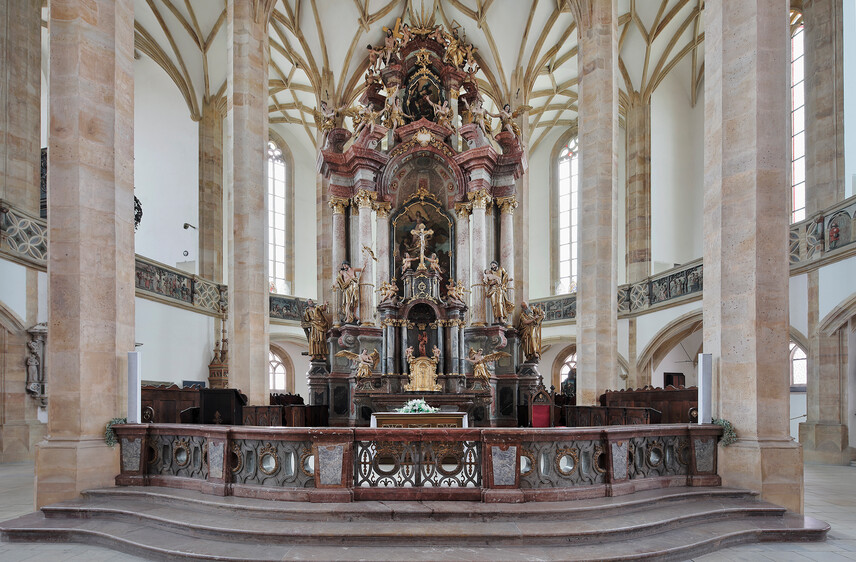Foto: Petr Kříž- oltář kostela